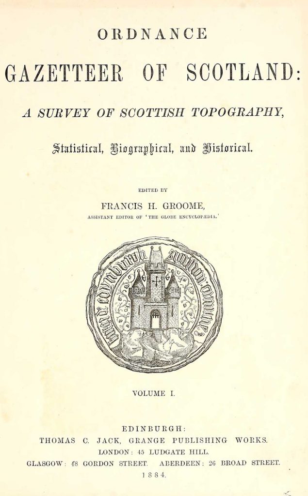 Gazetteers of Scotland